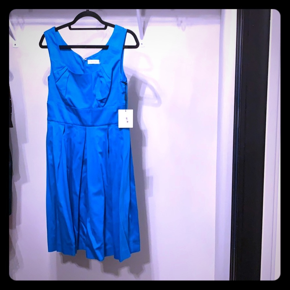Turquoise CK dress
